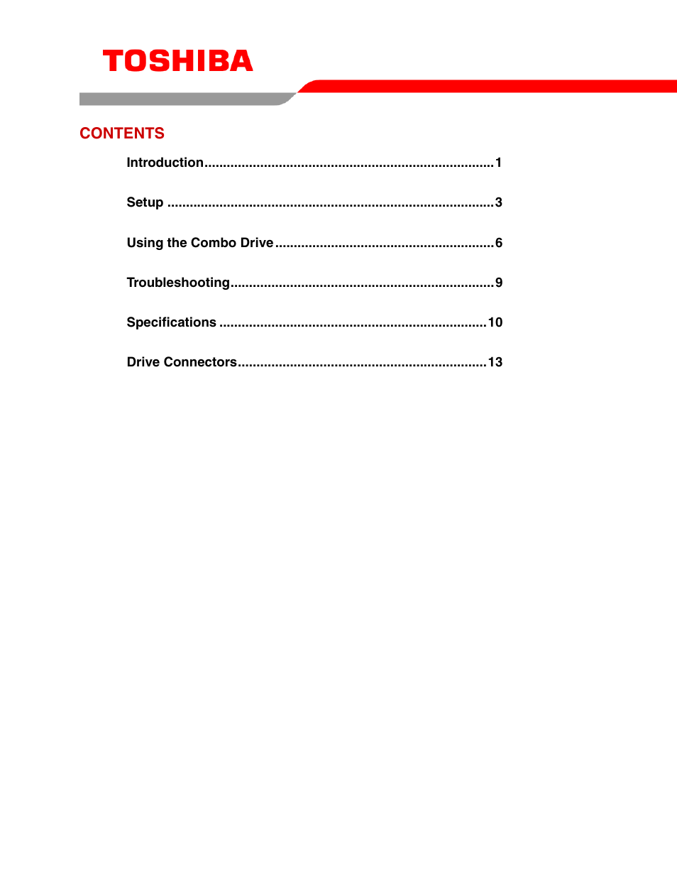 Toshiba SD-R1002 User Manual | Page 2 / 16
