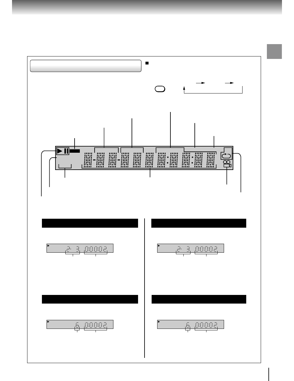Dvd display, Dvd-audio v c d, Dvd video disc dvd audio disc | Video cd, Audio cd, Introduction, Hdcd indicator, Dvd/dvd-audio indicator random playback indicator, During playback | Toshiba SD-9200 User Manual | Page 13 / 70