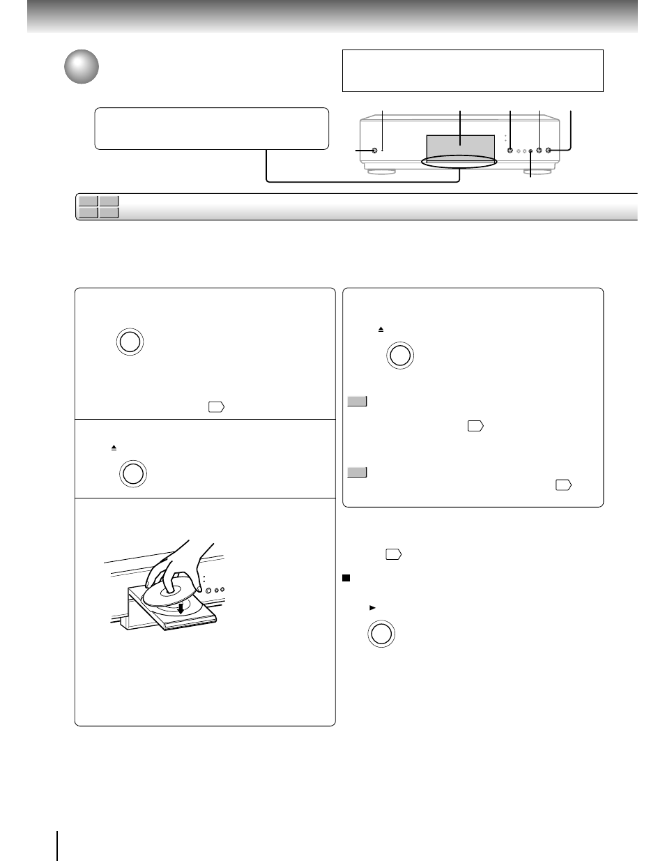 Playing a disc, Basic playback | Toshiba SD-9200 User Manual | Page 24 / 70