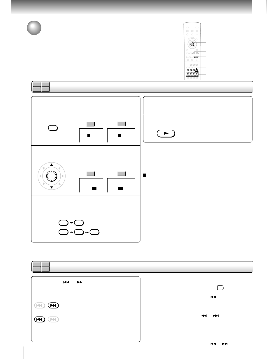 Locating a specific chapter or track | Toshiba SD-9200 User Manual | Page 30 / 70