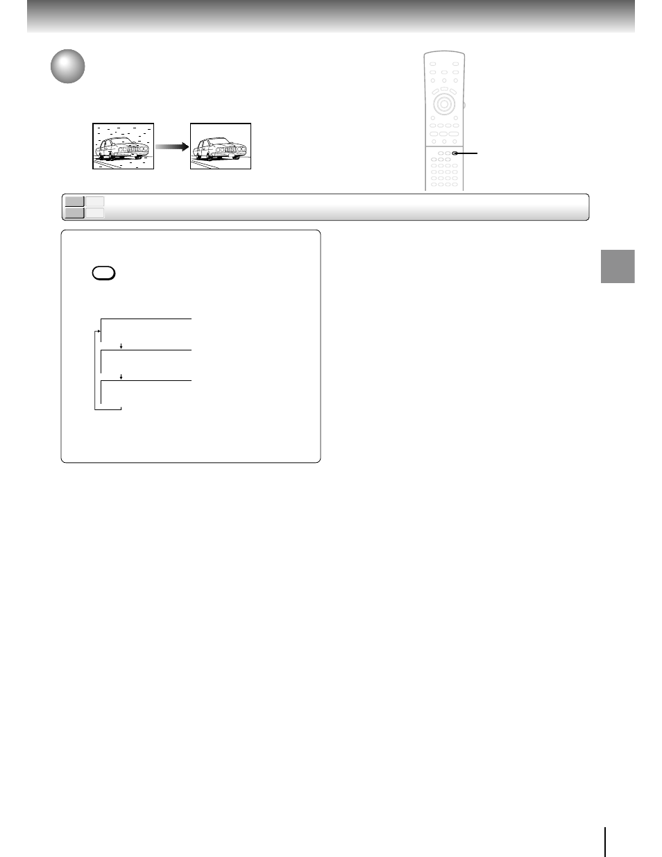 Selecting dnr picture enhancement | Toshiba SD-9200 User Manual | Page 37 / 70