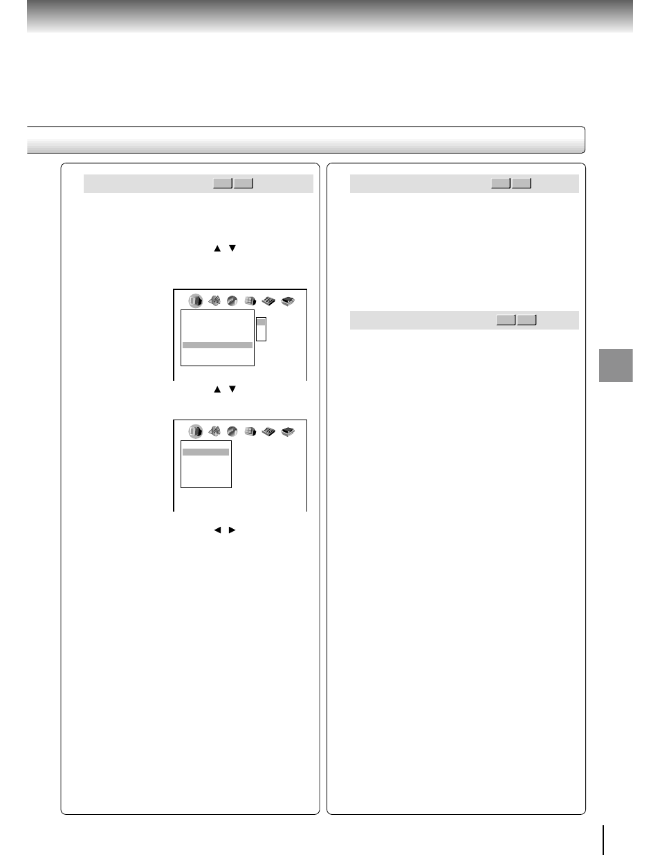 Progressive 4:3 output, Progressive conversion, Setting : progressive | Toshiba SD-9200 User Manual | Page 54 / 70