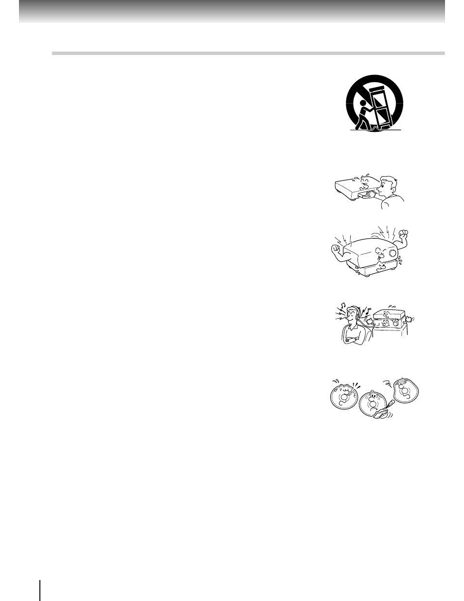 Important safety instructions | Toshiba SD-9200 User Manual | Page 6 / 70