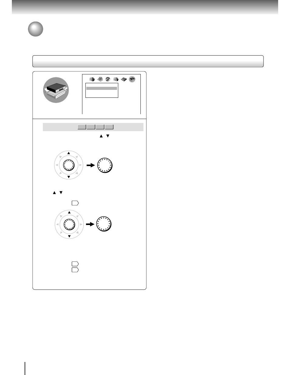 Customizing the function settings (continued), Setting details, Initial setup | Toshiba SD-9200 User Manual | Page 61 / 70