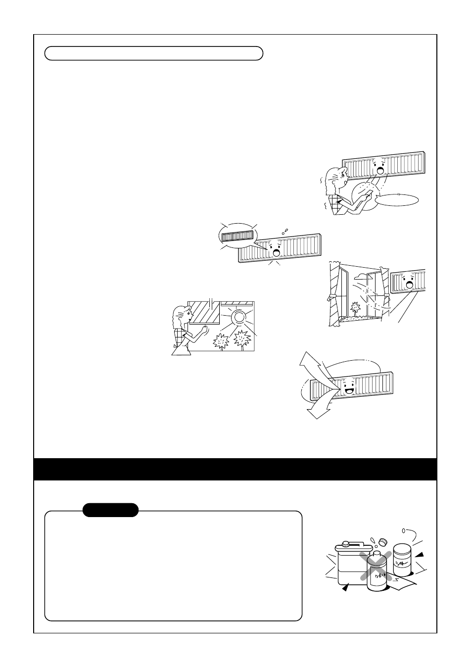 Hints for economical operation, Maintenance, Caution | Toshiba RAM-SM560BT-E User Manual | Page 60 / 110