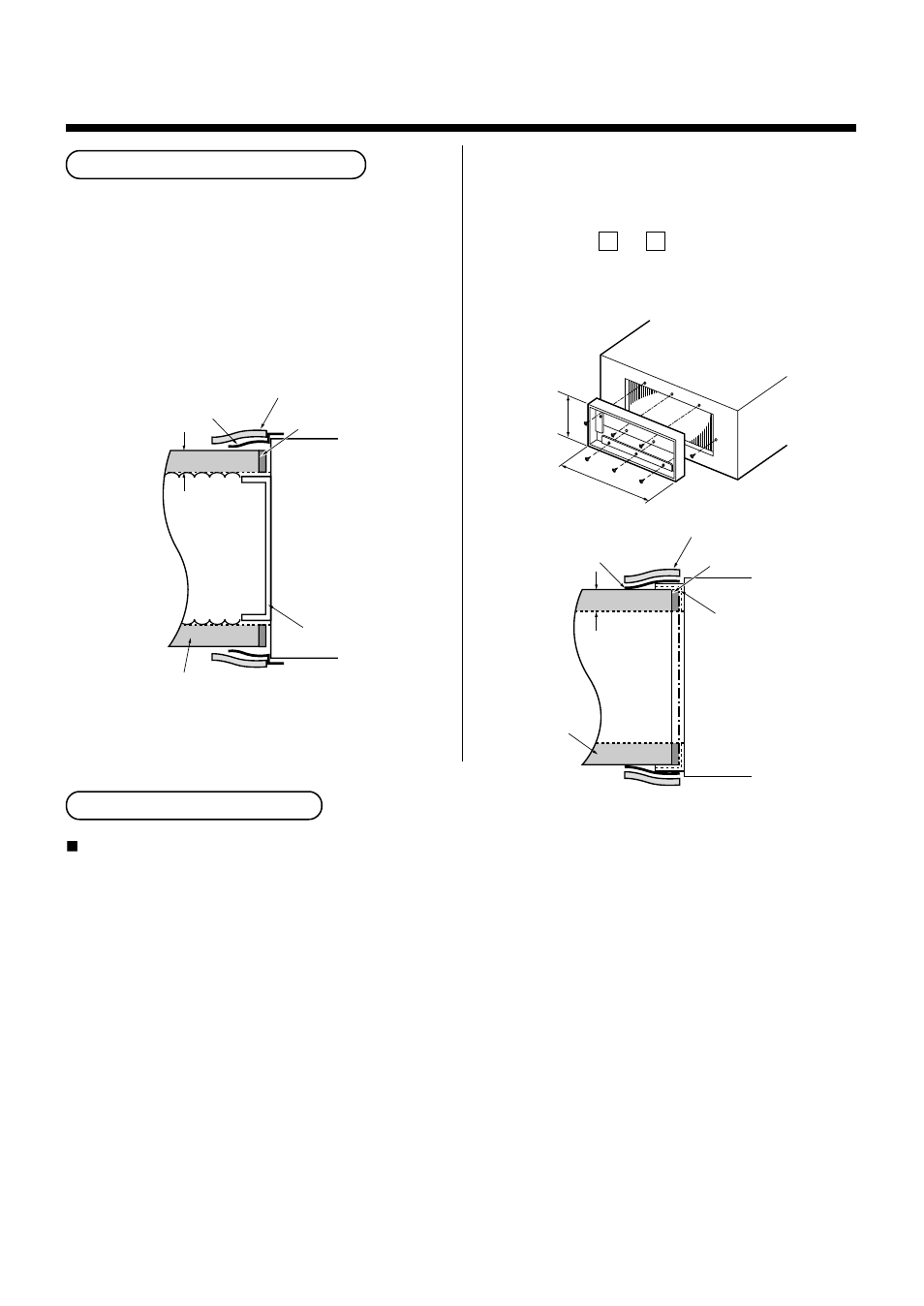 72 connecting method of the duct, Points at installation work | Toshiba RAM-SM560BT-E User Manual | Page 75 / 110