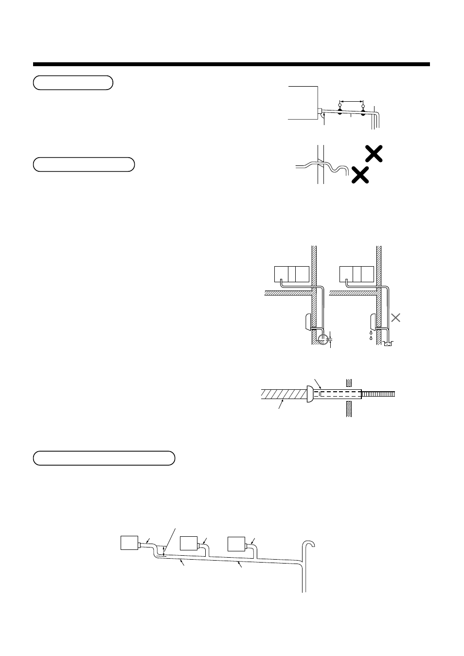 Drain piping work | Toshiba RAM-SM560BT-E User Manual | Page 77 / 110