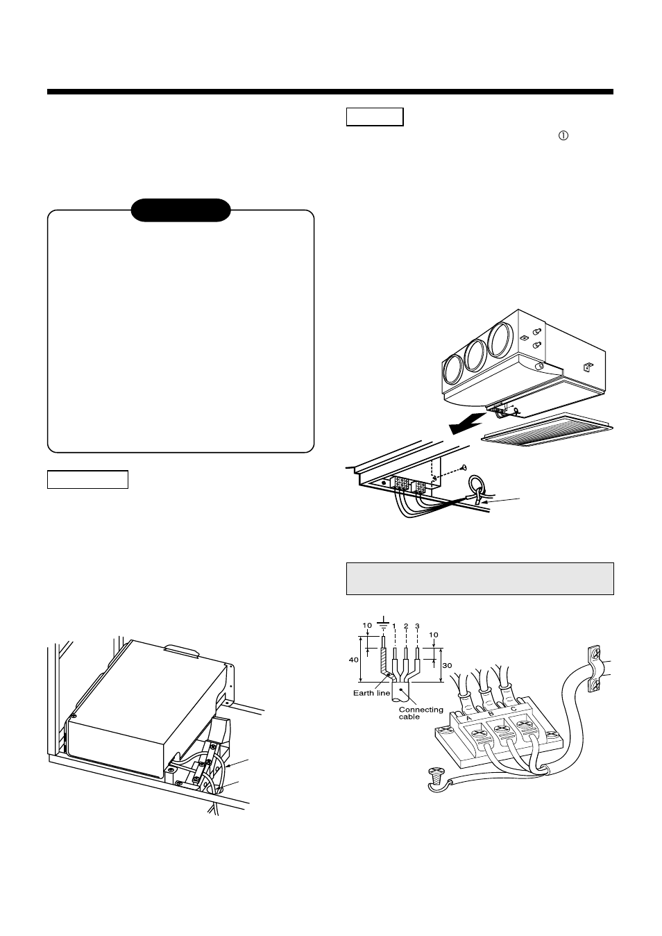 Electrical work, Cautions | Toshiba RAM-SM560BT-E User Manual | Page 80 / 110