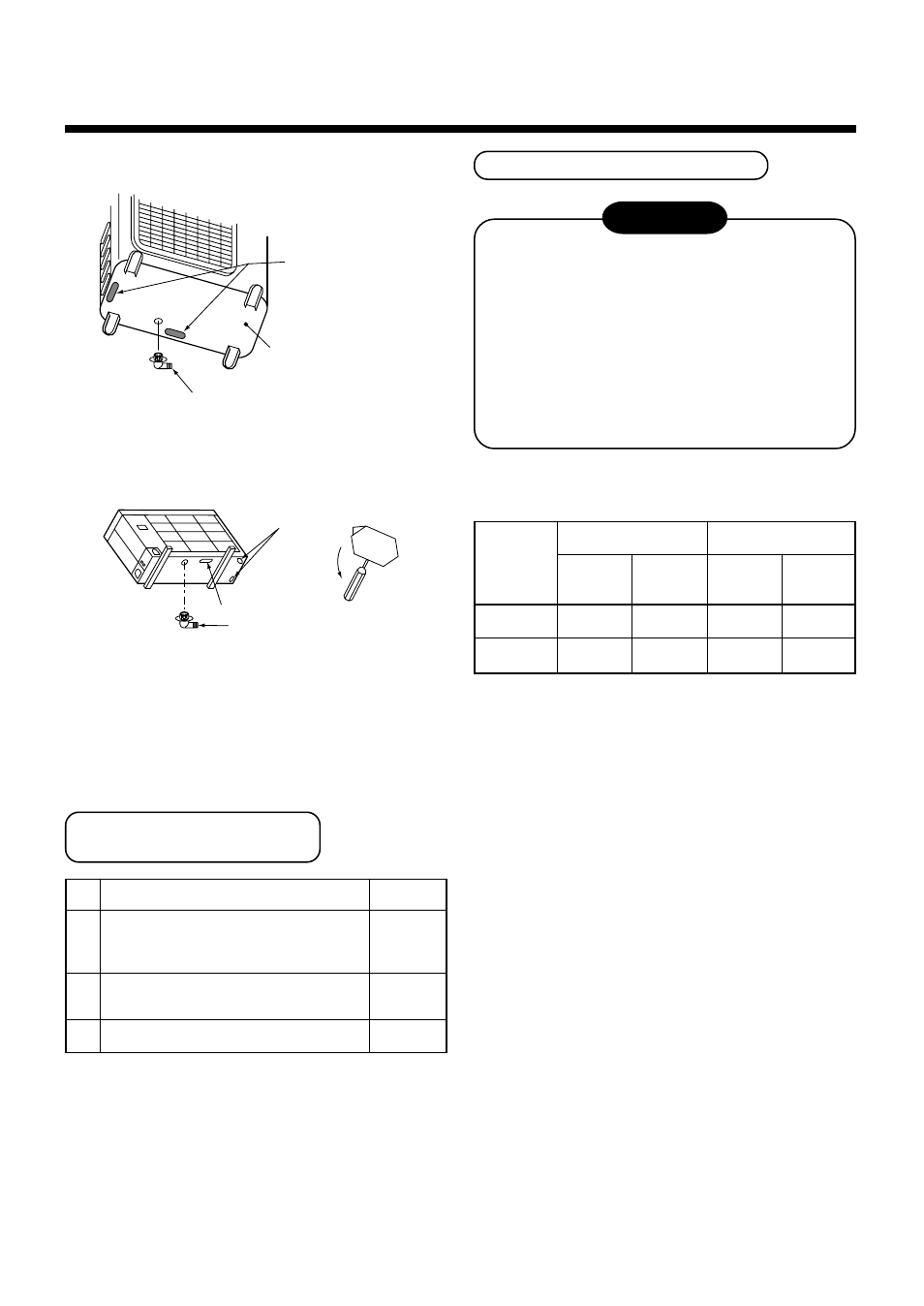 Caution, Optional installation parts (local procure), Refrigerant piping connection | Toshiba RAM-SM560BT-E User Manual | Page 9 / 110