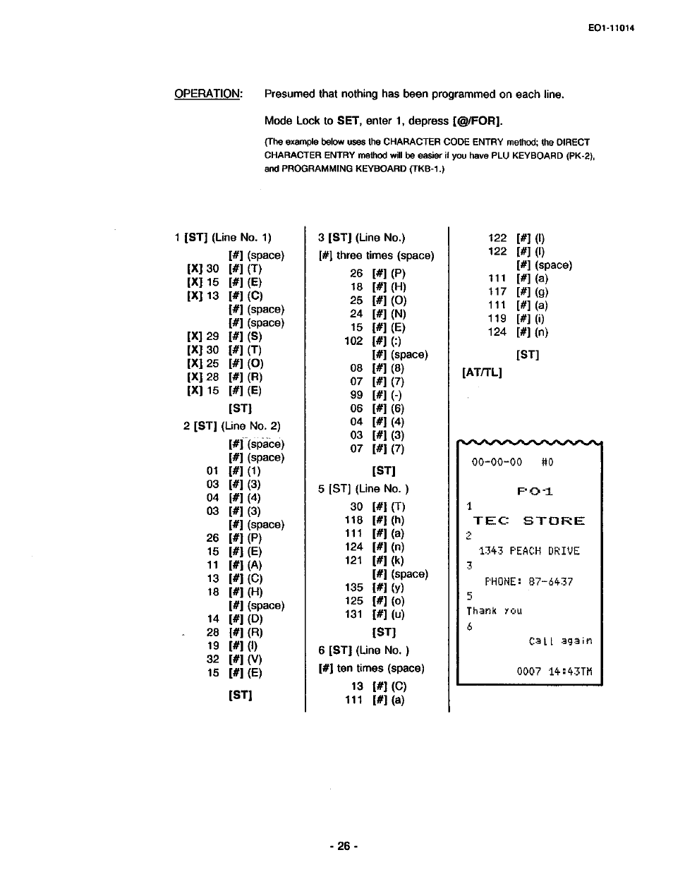 I (h) | Toshiba TEC MA-1400-100 User Manual | Page 78 / 96