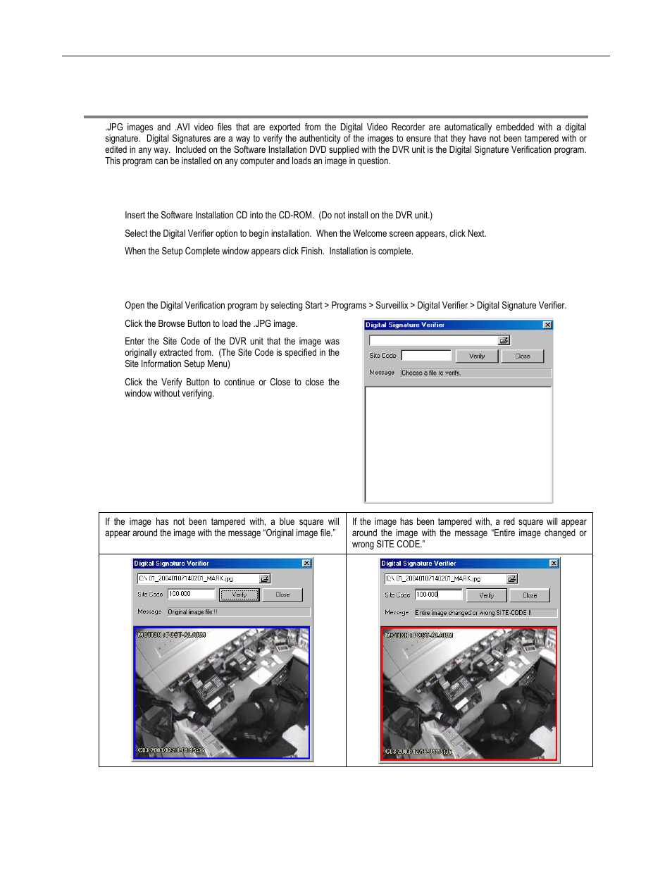Digital verifier overview, Installing the digital verifier, Using the digital verifier | Toshiba DVR16-X User Manual | Page 129 / 141