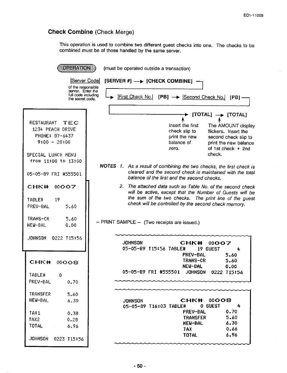 Toshiba TEC FDS-50 User Manual | Page 53 / 104