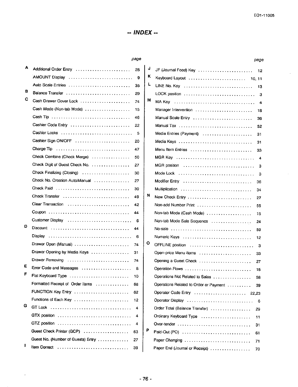 Toshiba TEC FDS-50 User Manual | Page 79 / 104