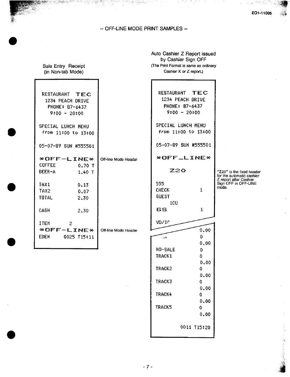 Toshiba TEC FDS-50 User Manual | Page 89 / 104