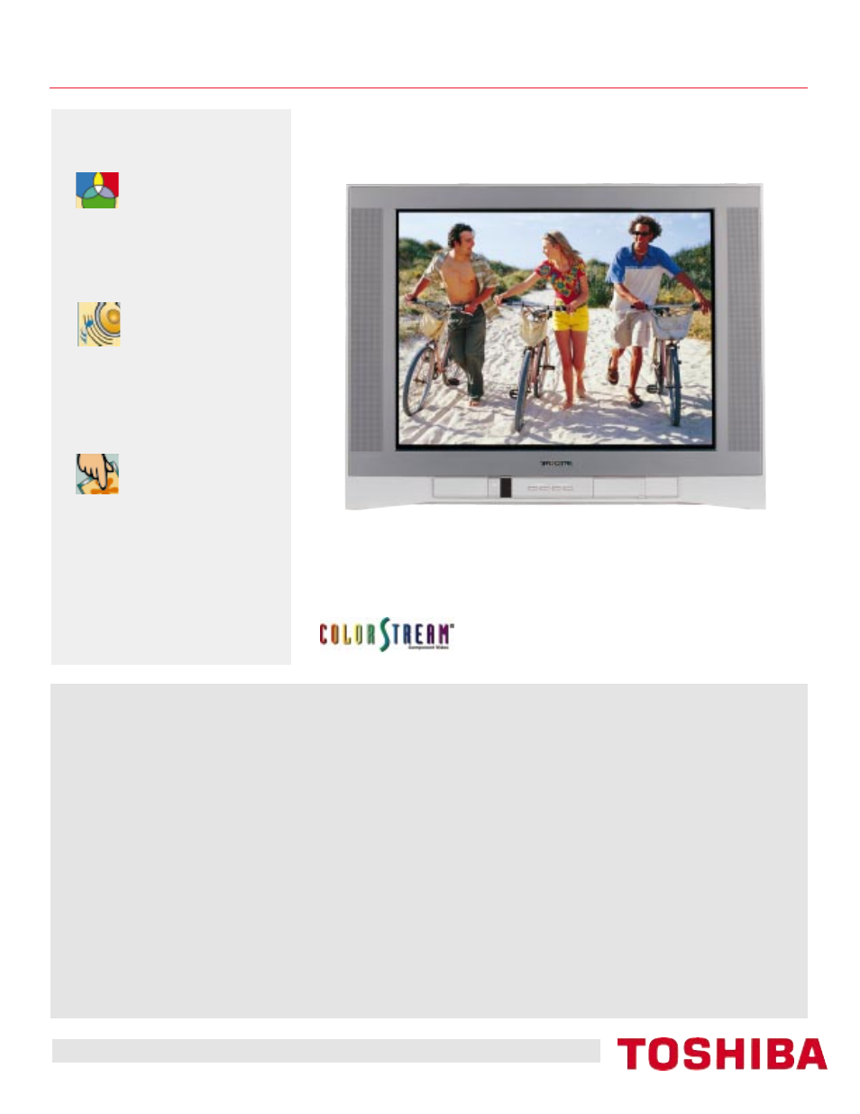 Toshiba 27AF44 User Manual | 2 pages