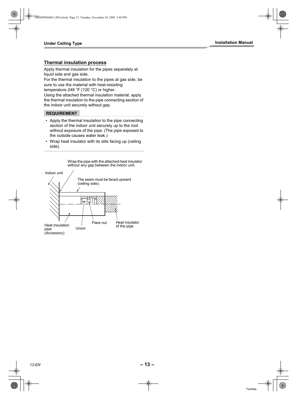 Toshiba CARRIER RAV-SP420CT-UL User Manual | Page 14 / 34