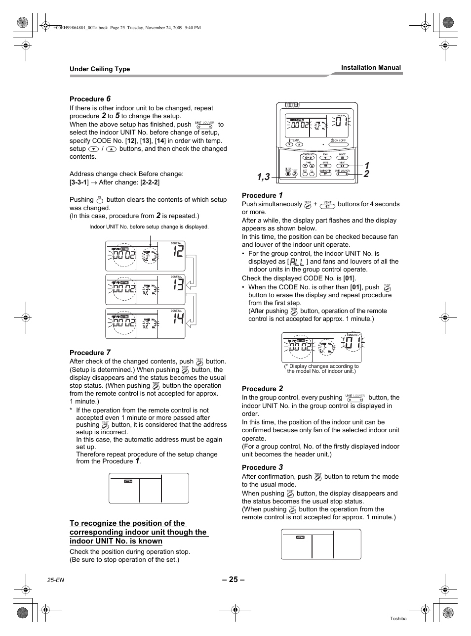 Toshiba CARRIER RAV-SP420CT-UL User Manual | Page 26 / 34