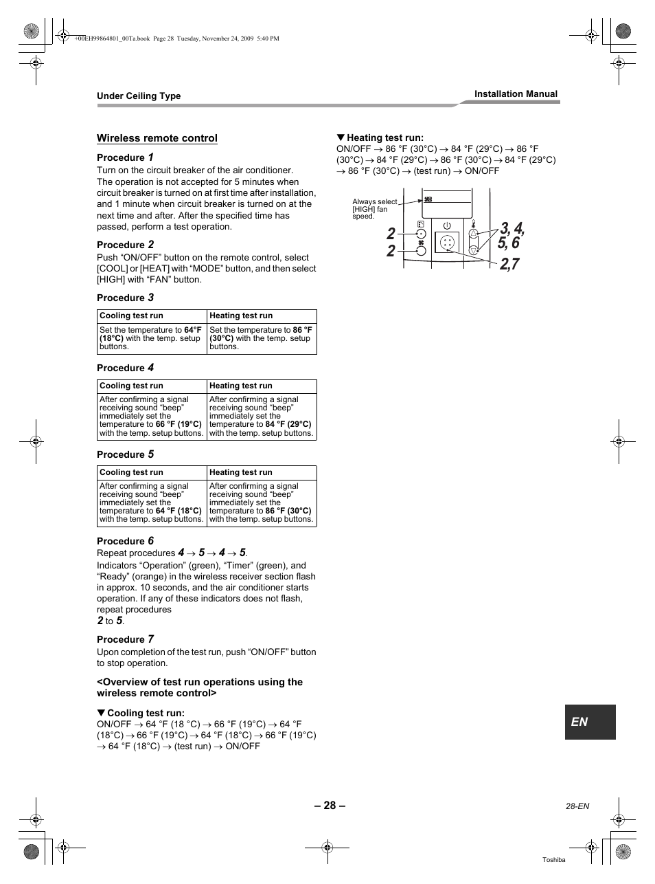 Toshiba CARRIER RAV-SP420CT-UL User Manual | Page 29 / 34