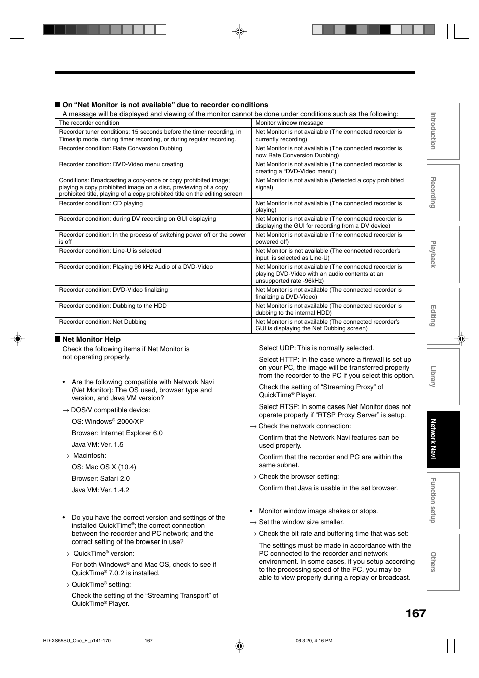 Toshiba RD-XS55KU User Manual | Page 167 / 199