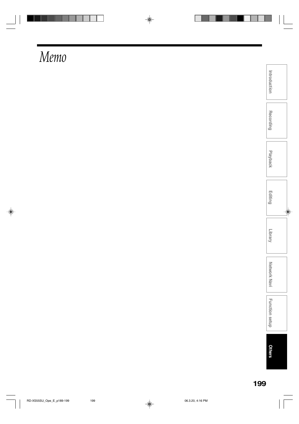 Toshiba RD-XS55KU User Manual | Page 199 / 199