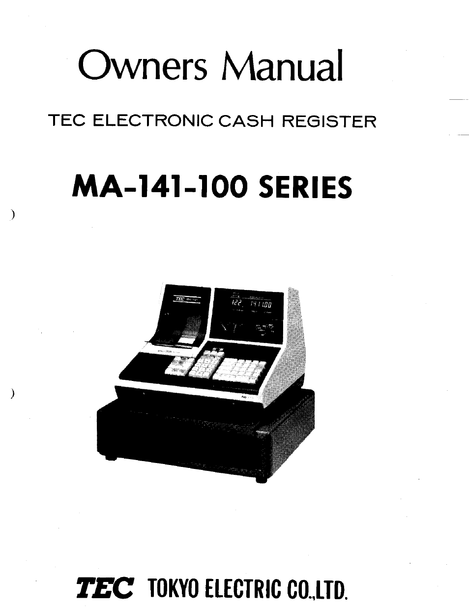 Toshiba MA-141 User Manual | 64 pages