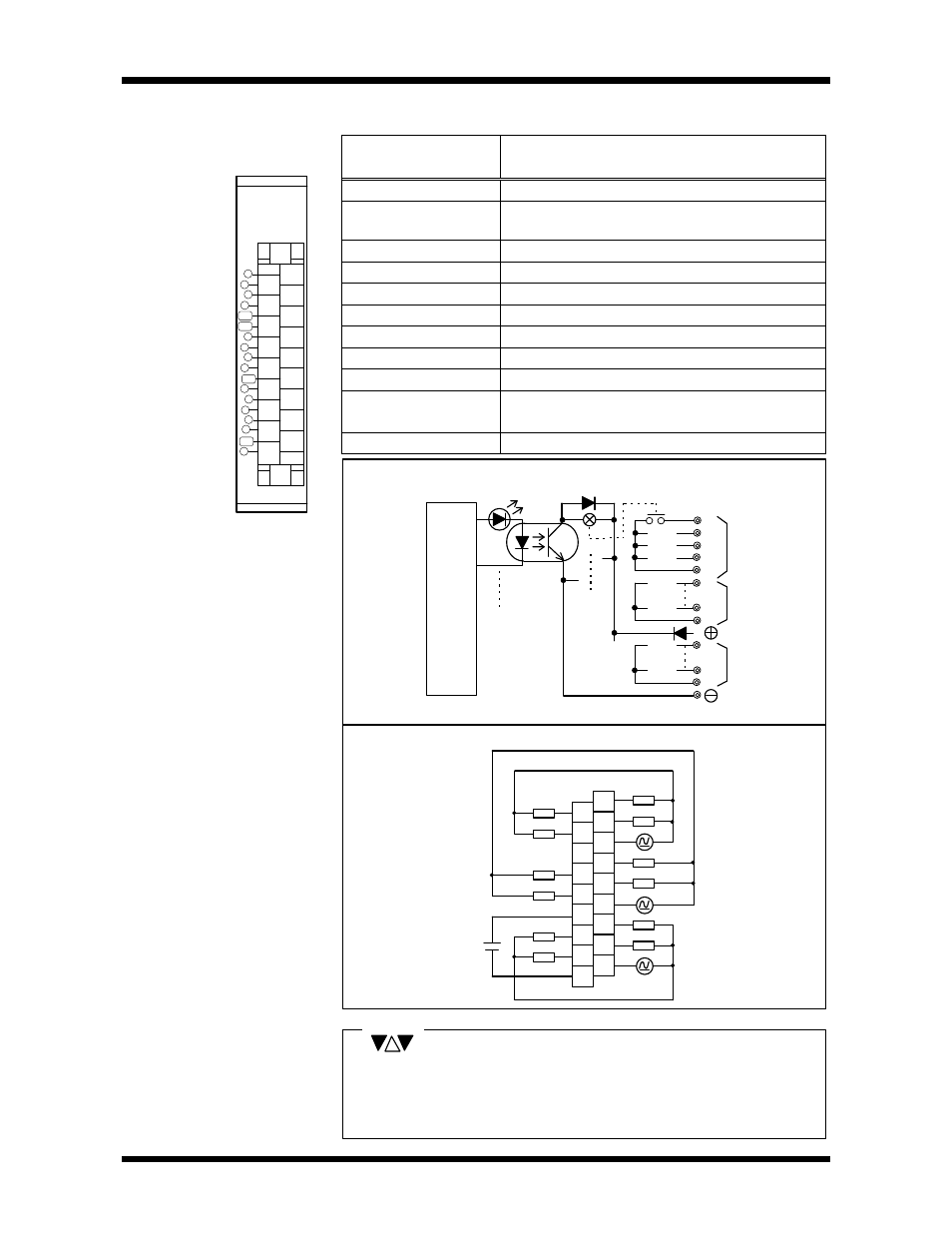 Specification, 28 prosec t2n, Point relay output | Toshiba T2N User Manual | Page 43 / 272