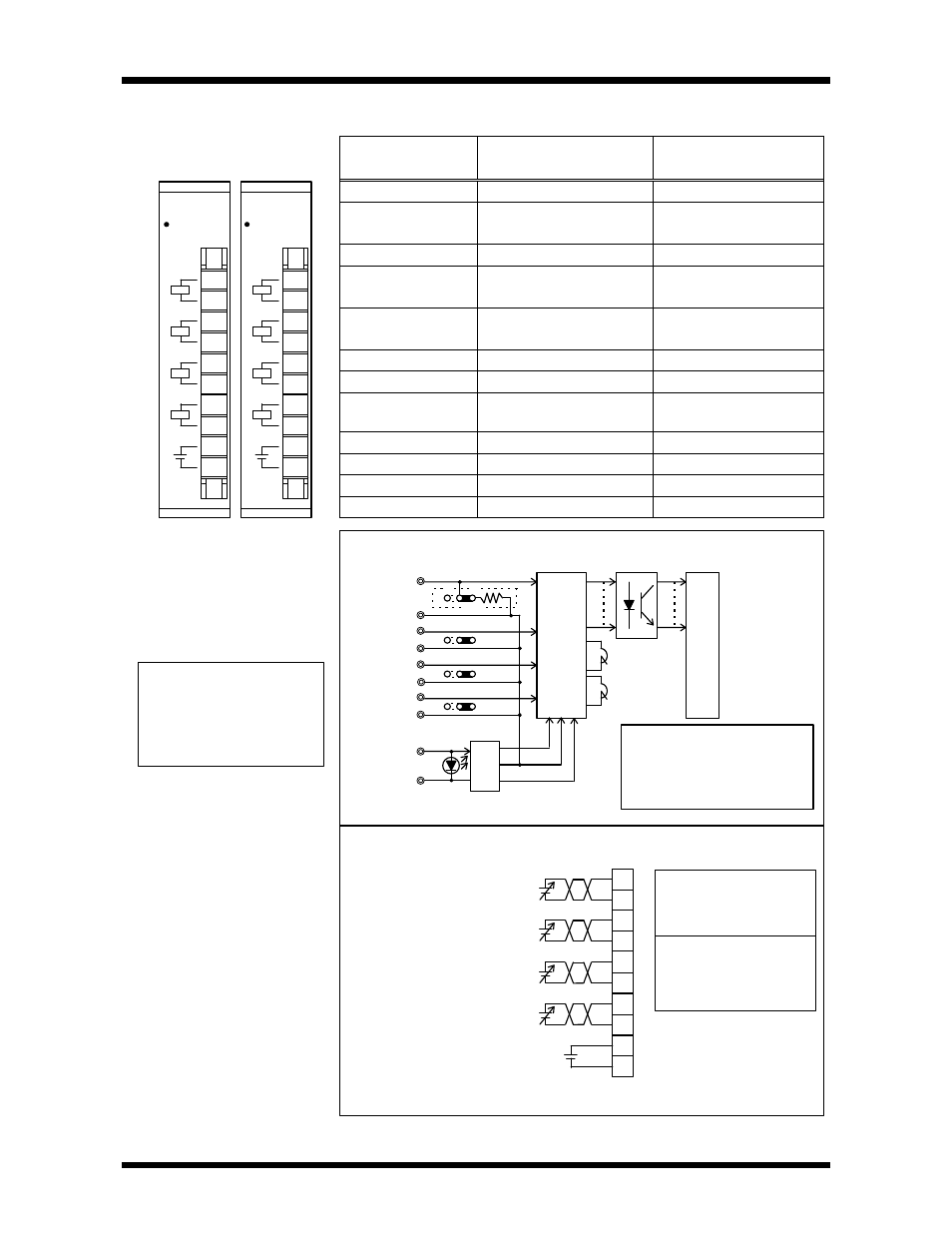 Specification, 38 prosec t2n, Channel analog input (12-bit) | Terminal connections | Toshiba T2N User Manual | Page 53 / 272