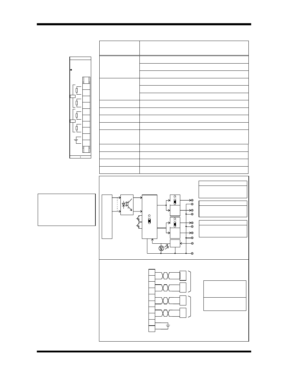 Specification, 40 prosec t2n, Channel analog output (8-bit) | Circuit configuration terminal connections | Toshiba T2N User Manual | Page 55 / 272