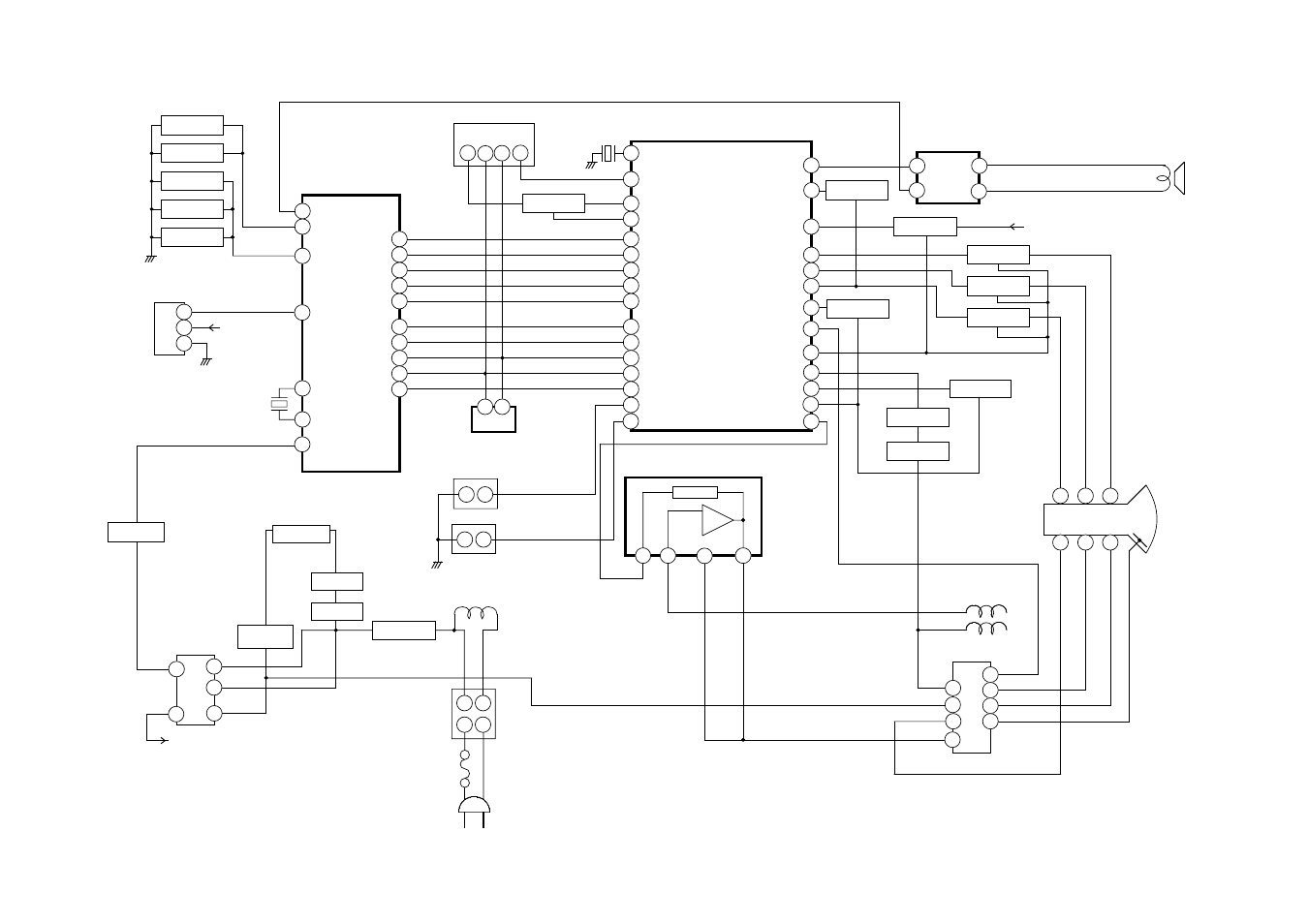 Block diagrams, Block diagram | Toshiba 13A21C User Manual | Page 15 / 30