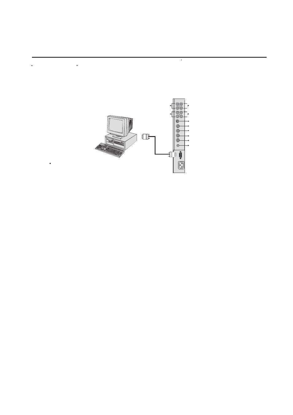 Connecting a pc (personal computer) | Toshiba P1750LA User Manual | Page 9 / 18