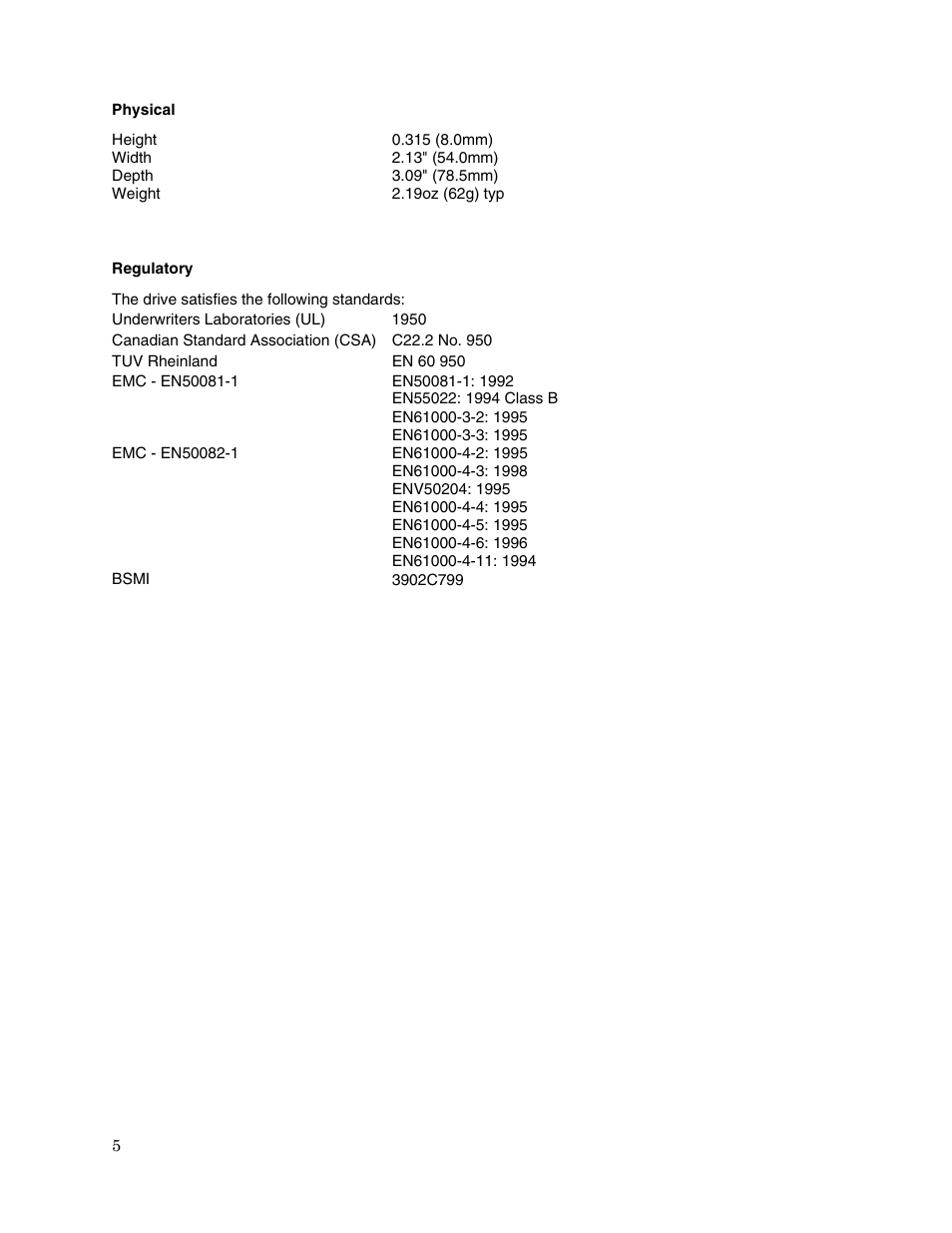 Toshiba MK3004GAH User Manual | Page 7 / 9