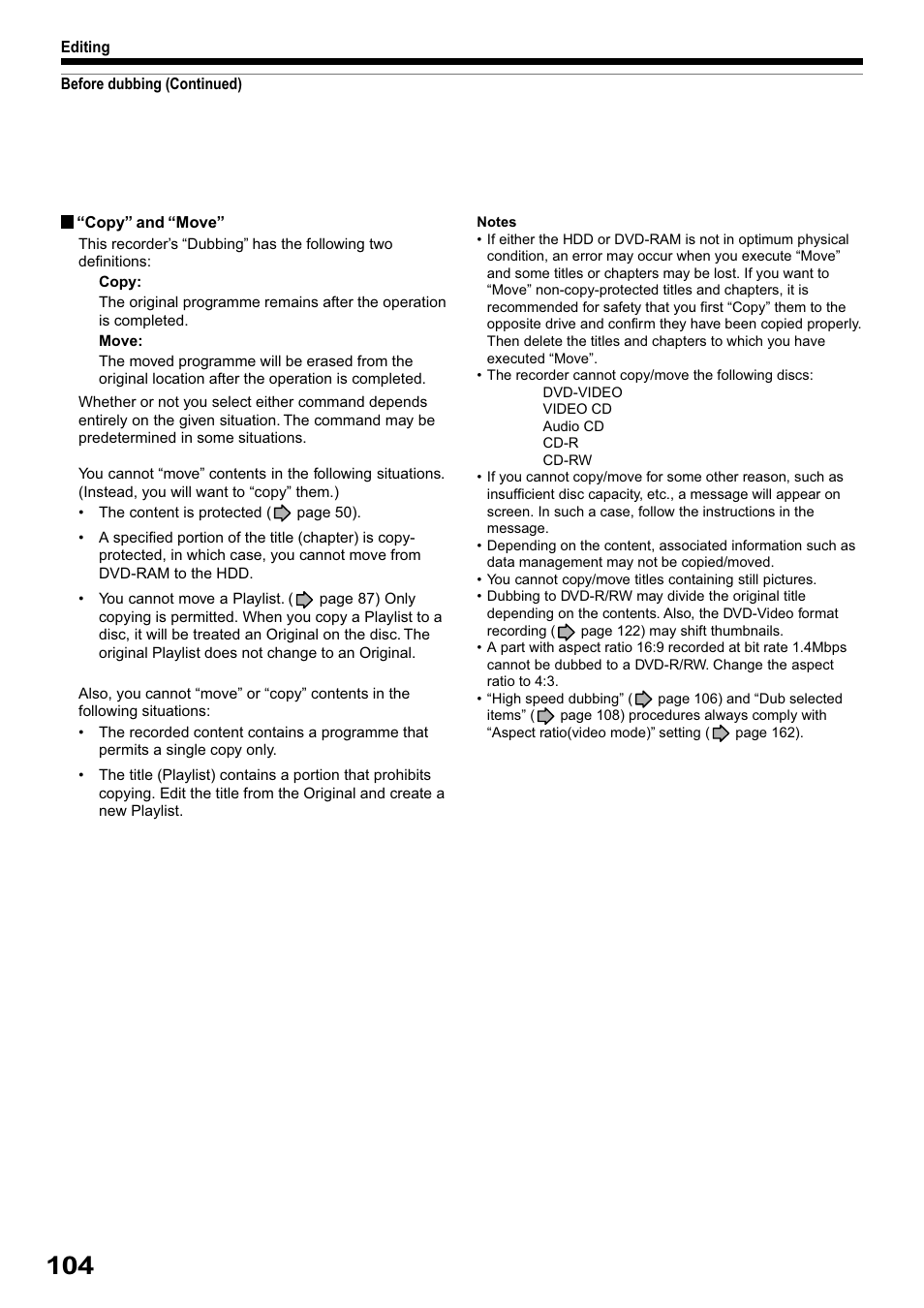 Toshiba RD-XS32SB User Manual | Page 168 / 239