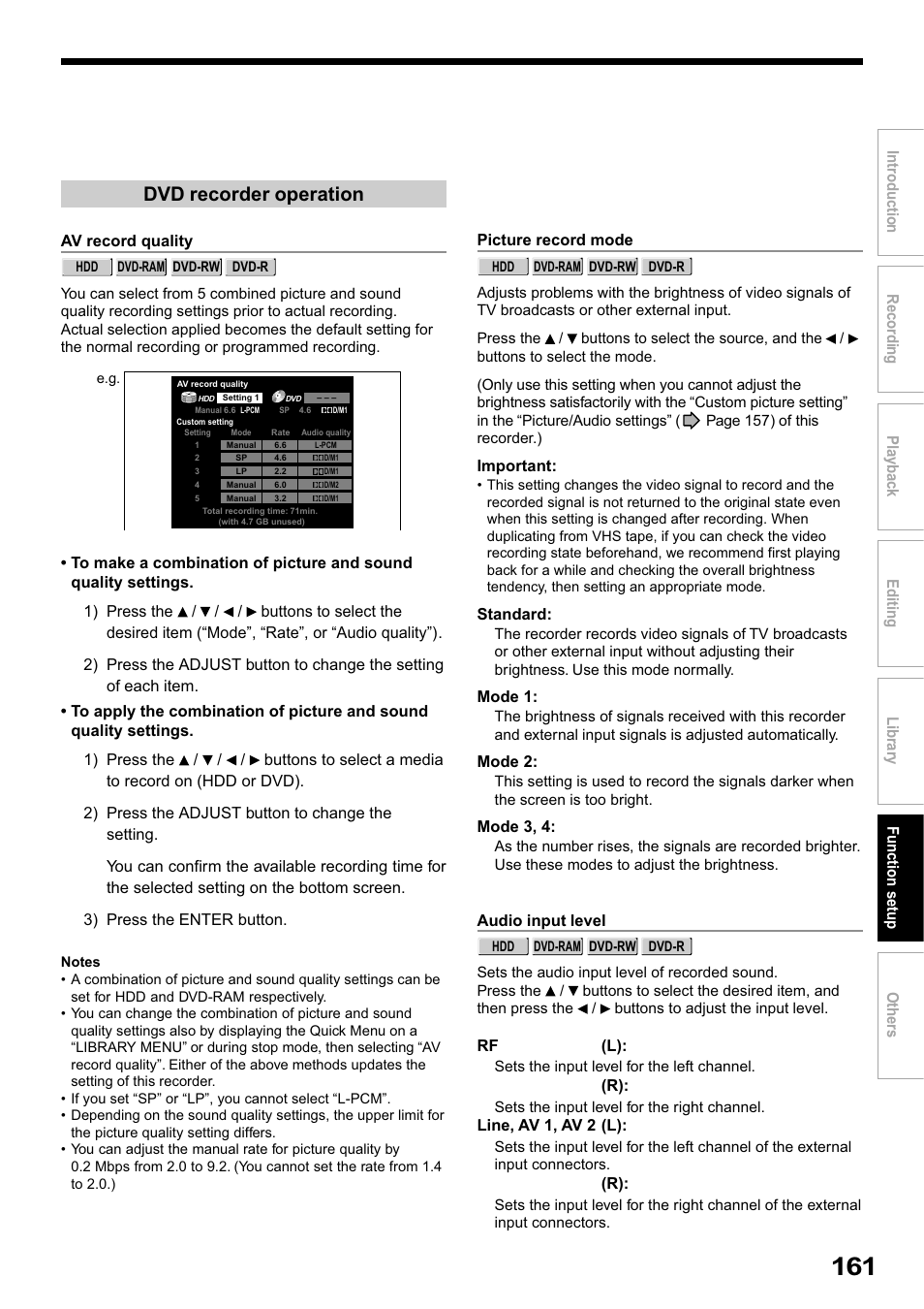 Dvd recorder operation | Toshiba RD-XS32SB User Manual | Page 225 / 239