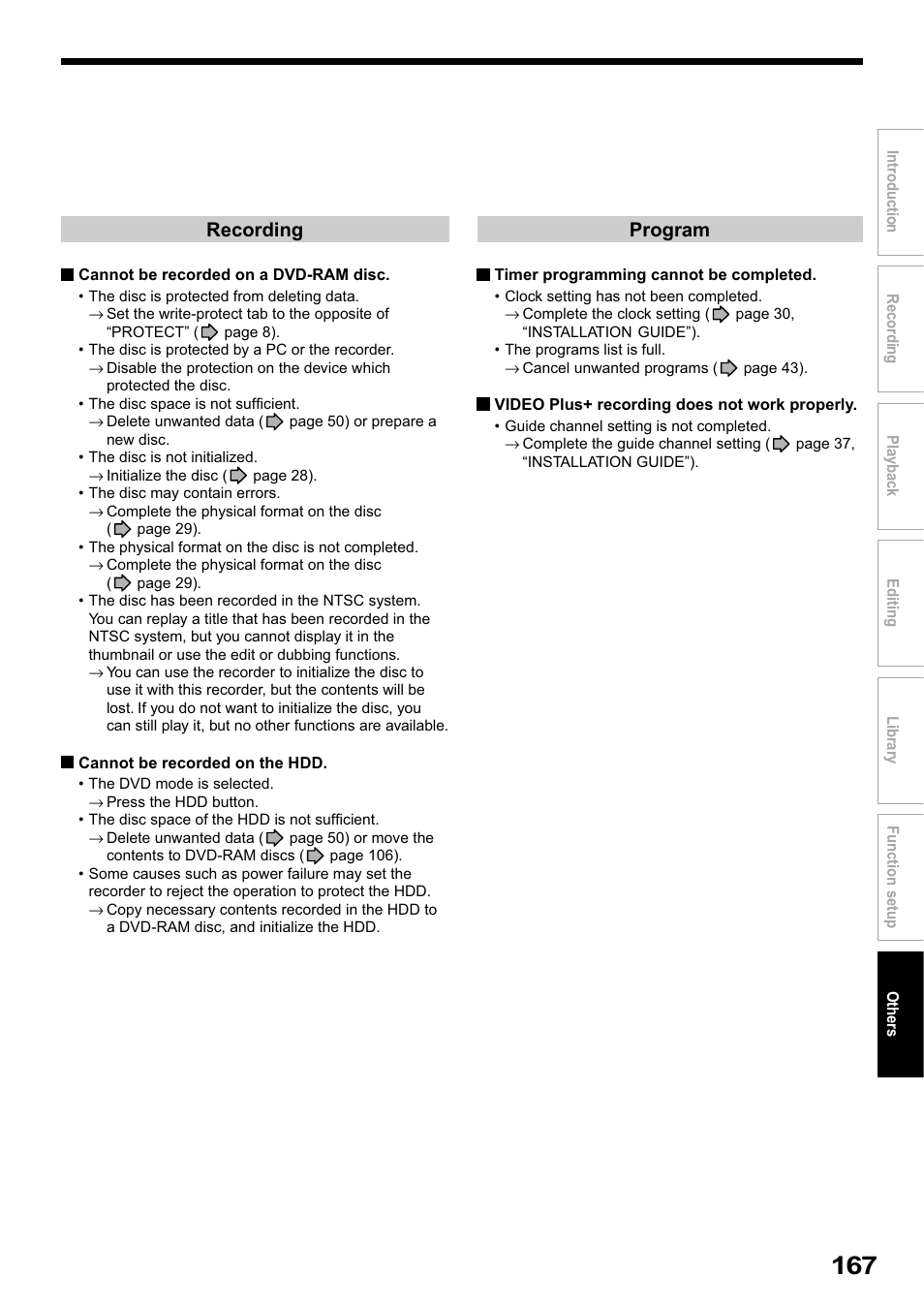 Program, Recording | Toshiba RD-XS32SB User Manual | Page 231 / 239