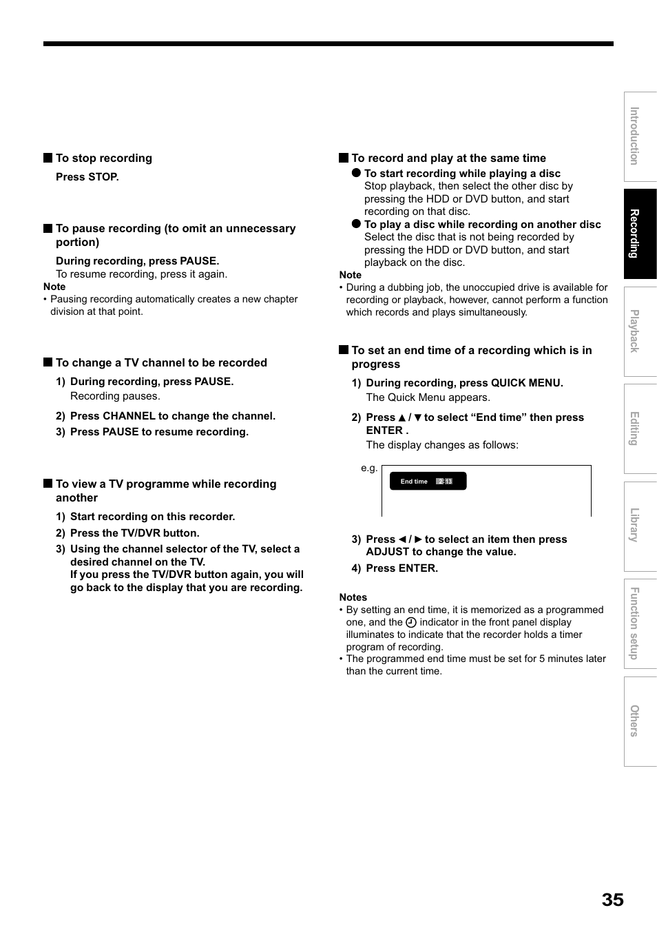 Toshiba RD-XS32SB User Manual | Page 99 / 239