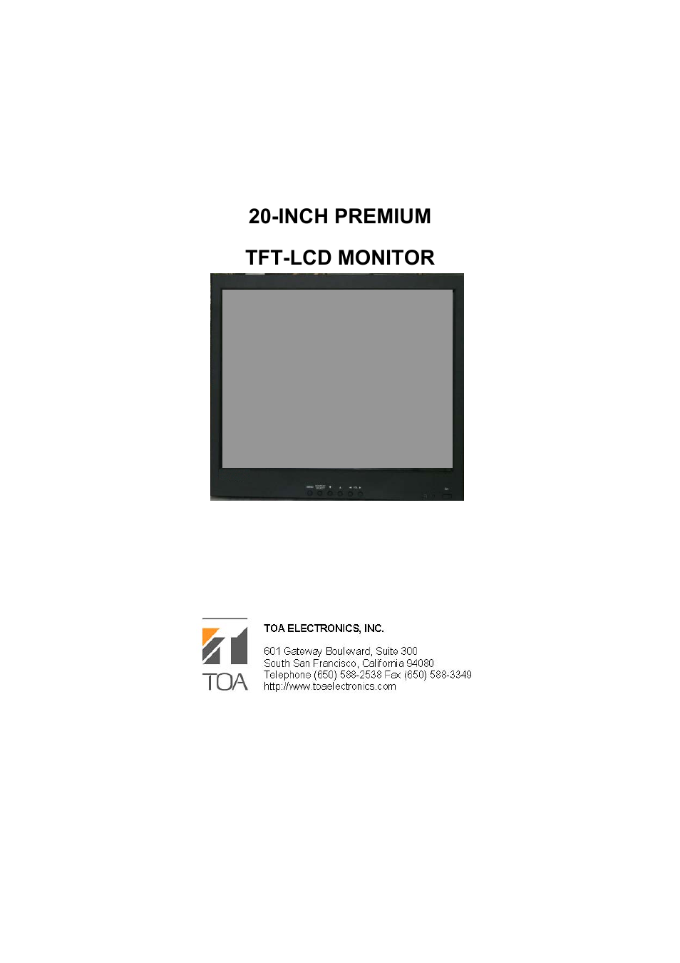 Toshiba 20RTH User Manual | 31 pages