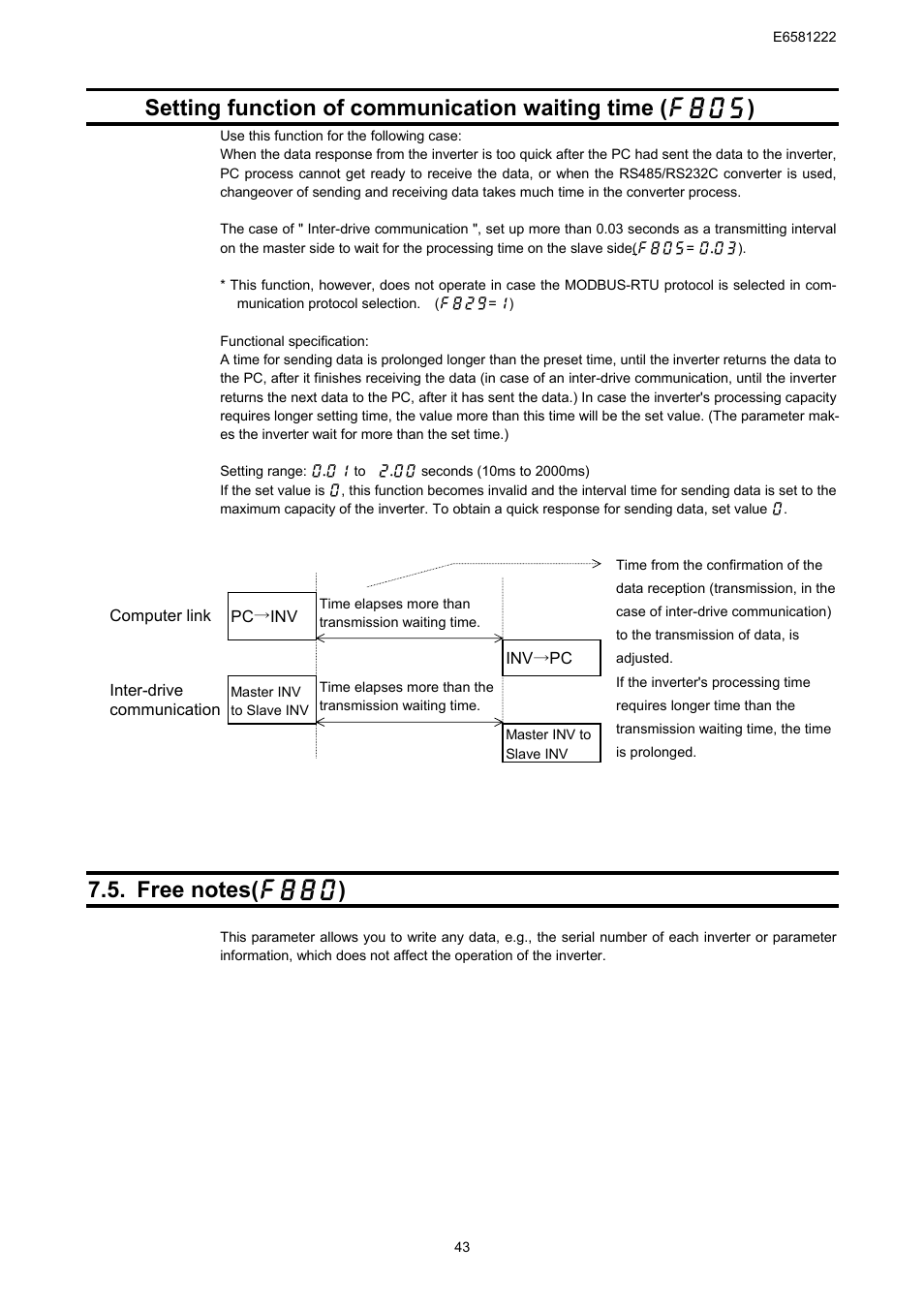 Toshiba TOSVERT VF-S11 User Manual | Page 45 / 68