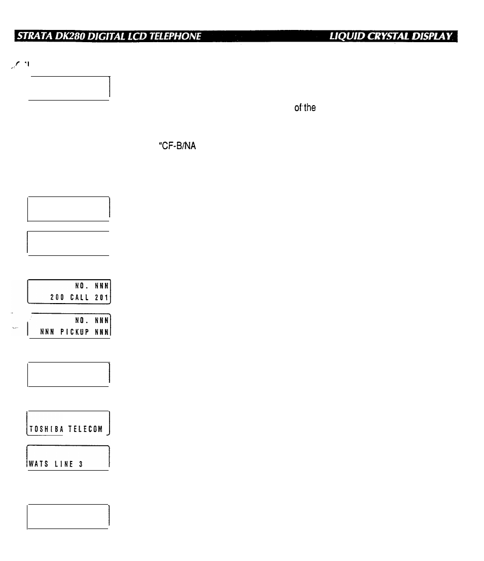 Toshiba Strata DK280 User Manual | Page 14 / 43