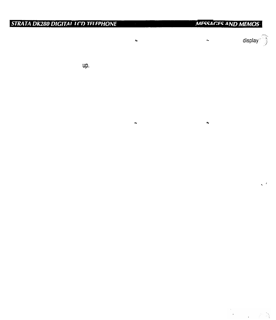 Toshiba Strata DK280 User Manual | Page 42 / 43