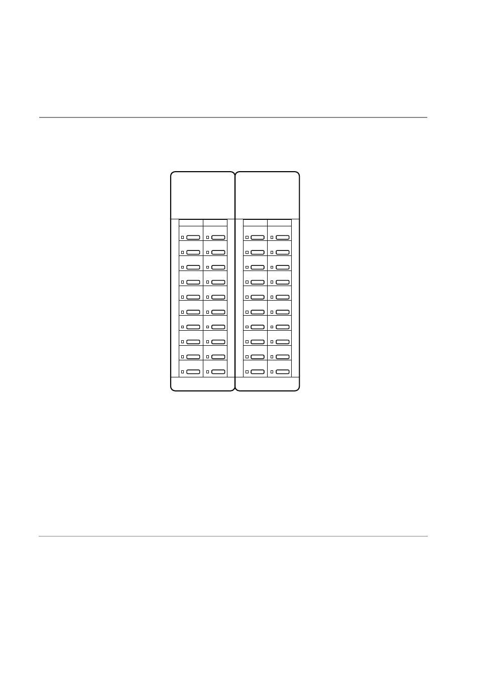 Dadm add-on module/dss console, First dadm second dadm | Toshiba Strata CT DKT2510-FSD User Manual | Page 164 / 196