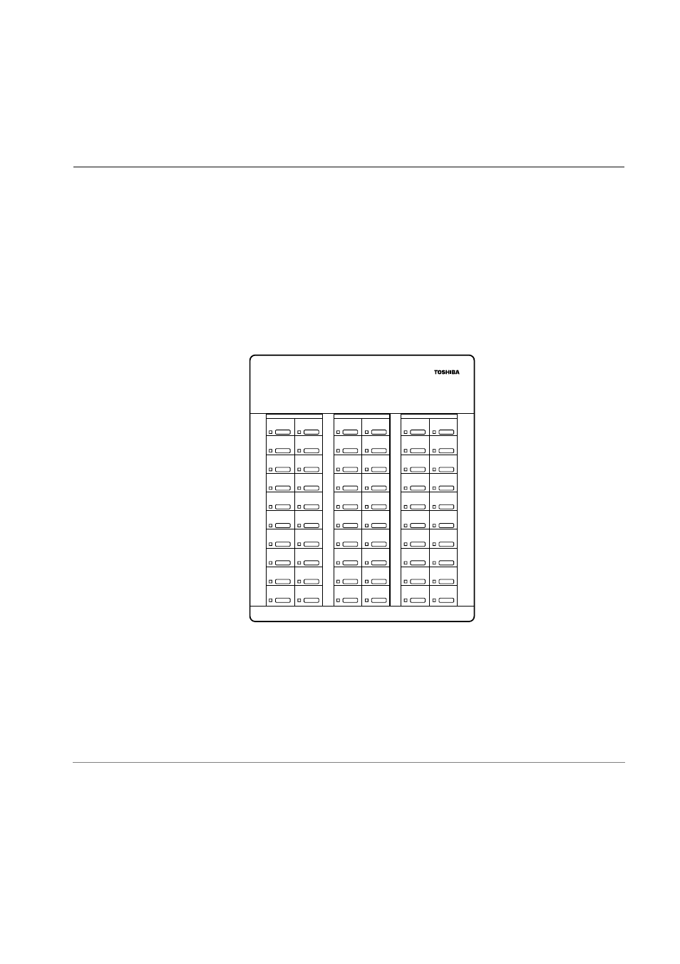 Dss console, Figure 6 example button assignments (ddss2060), Add-on module/dss console dss console | Toshiba Strata CT DKT2510-FSD User Manual | Page 165 / 196