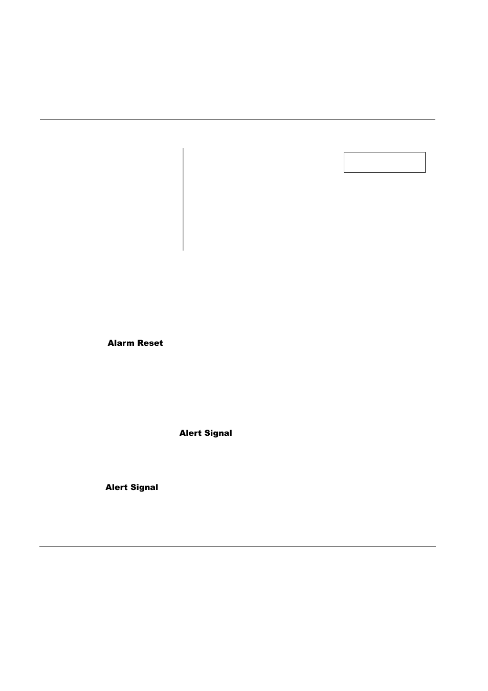 Alarm reset, Alert signalling, Alarm reset alert signalling | Toshiba Strata CT DKT2510-FSD User Manual | Page 36 / 196