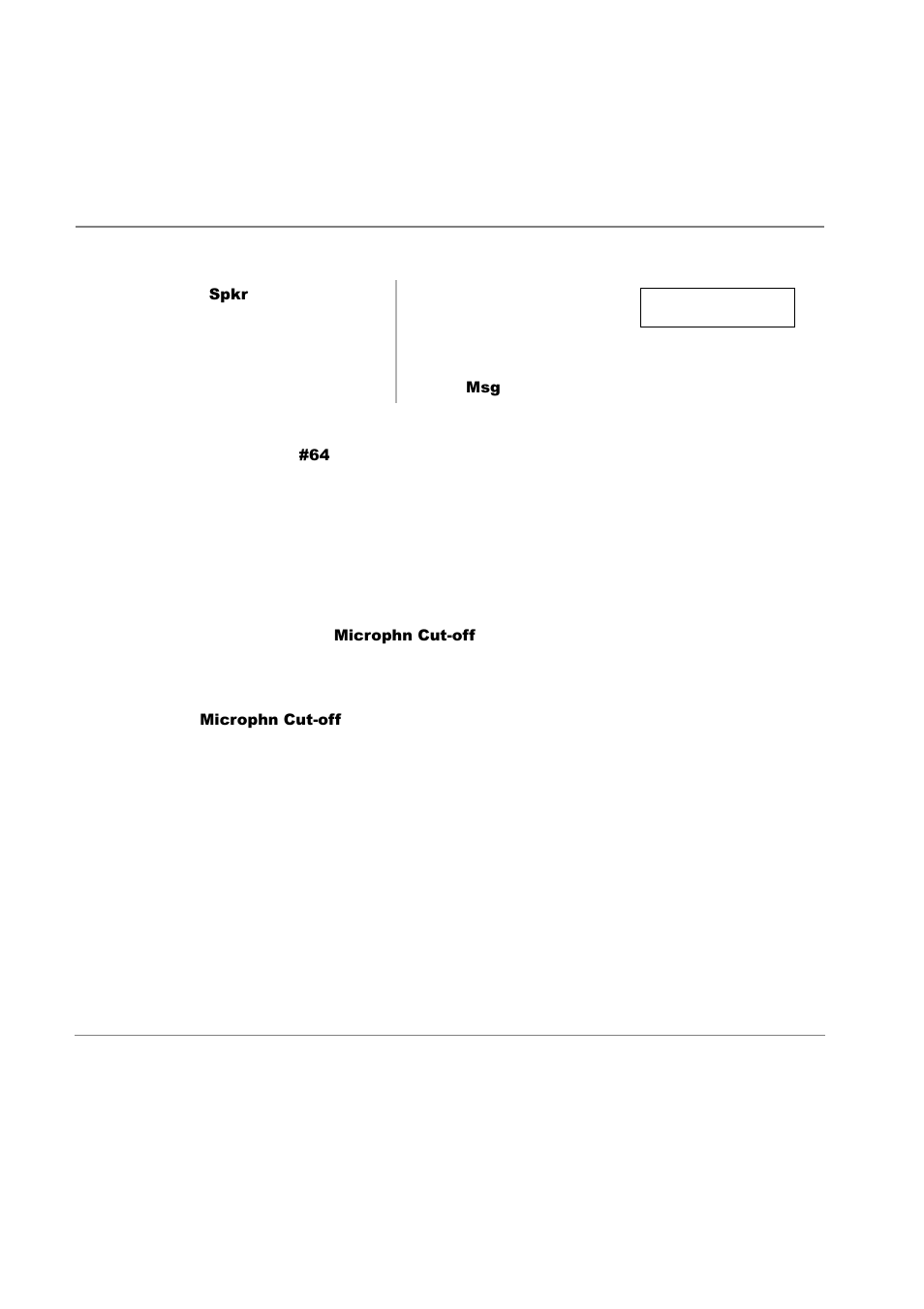 Microphone cut-off, Off-hook call announce (oca), Microphone cut-off off-hook call announce (oca) | Toshiba Strata CT DKT2510-FSD User Manual | Page 70 / 196