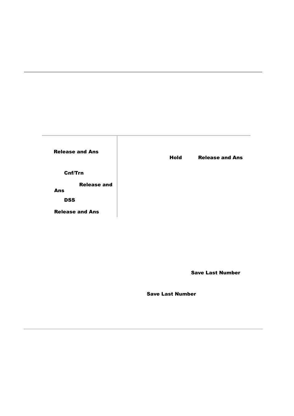 Release and answer, Saved number redial, Release and answer saved number redial | Toshiba Strata CT DKT2510-FSD User Manual | Page 78 / 196