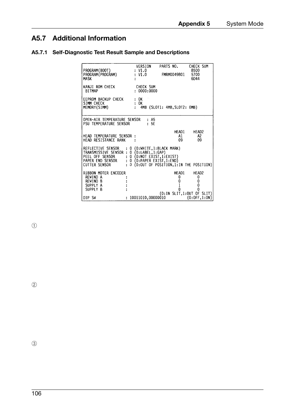 A5.7 additional information | Toshiba TEC CB-426-T3-QQ User Manual | Page 114 / 122