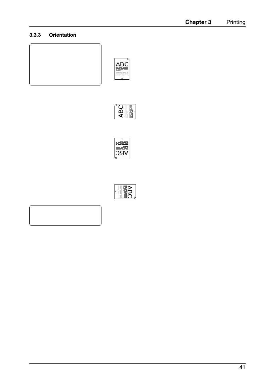 Orientation | Toshiba TEC CB-426-T3-QQ User Manual | Page 49 / 122