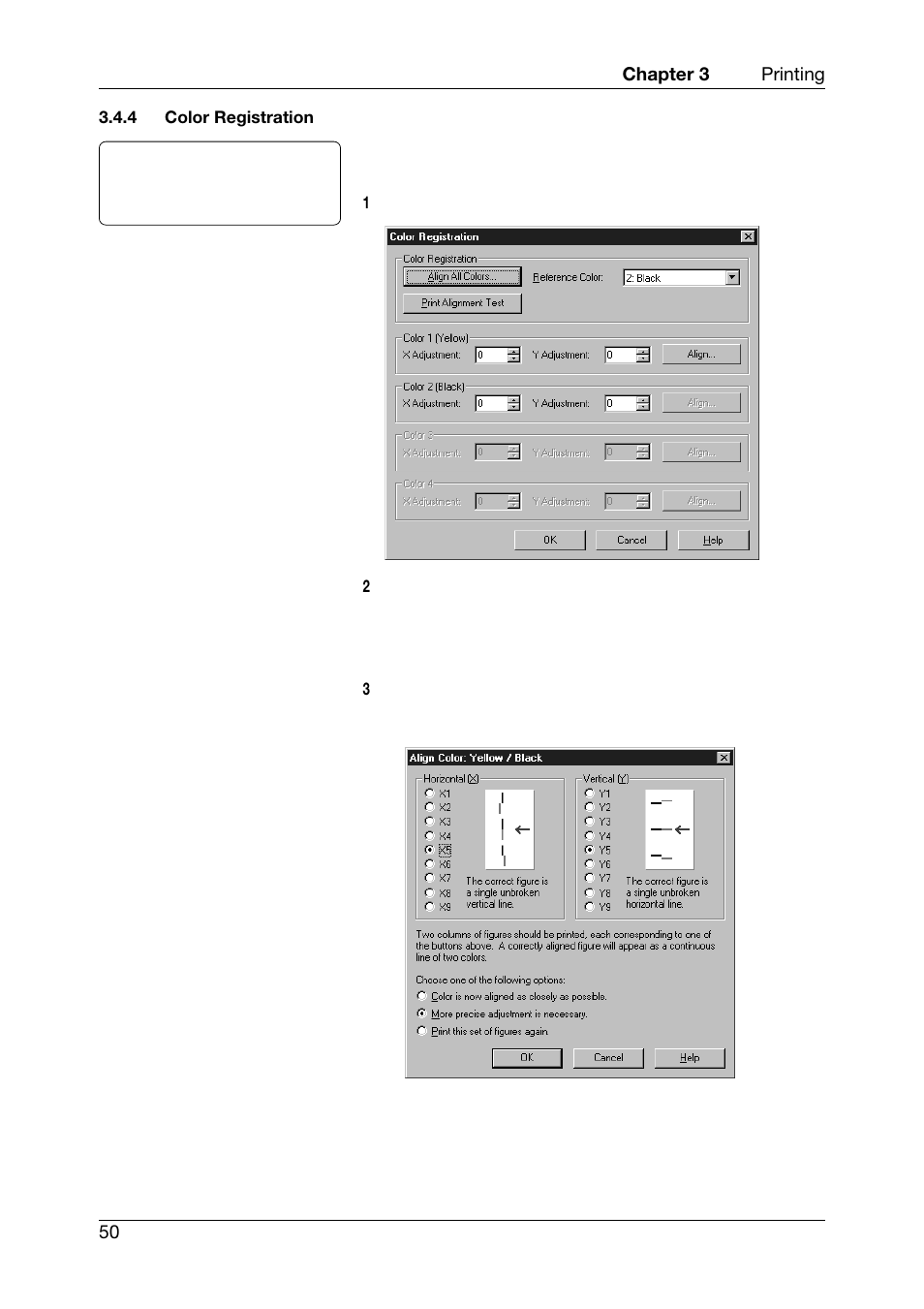 Color registration | Toshiba TEC CB-426-T3-QQ User Manual | Page 58 / 122