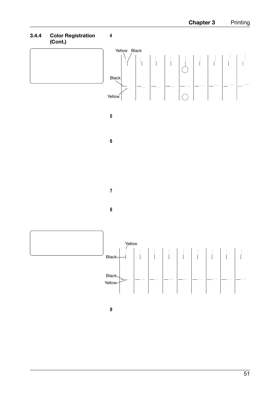 Chapter 3 printing 51 | Toshiba TEC CB-426-T3-QQ User Manual | Page 59 / 122