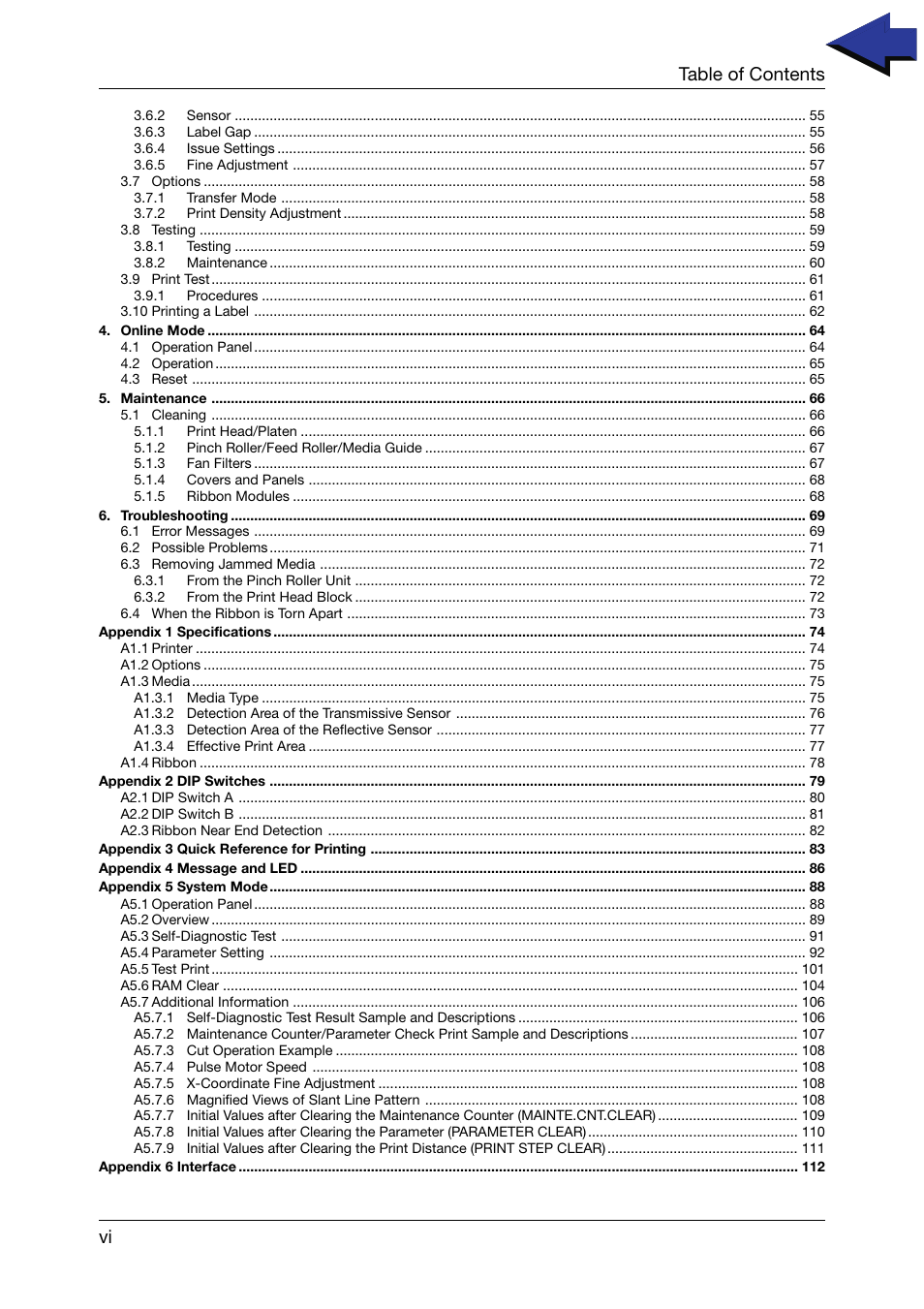 Toshiba TEC CB-426-T3-QQ User Manual | Page 8 / 122