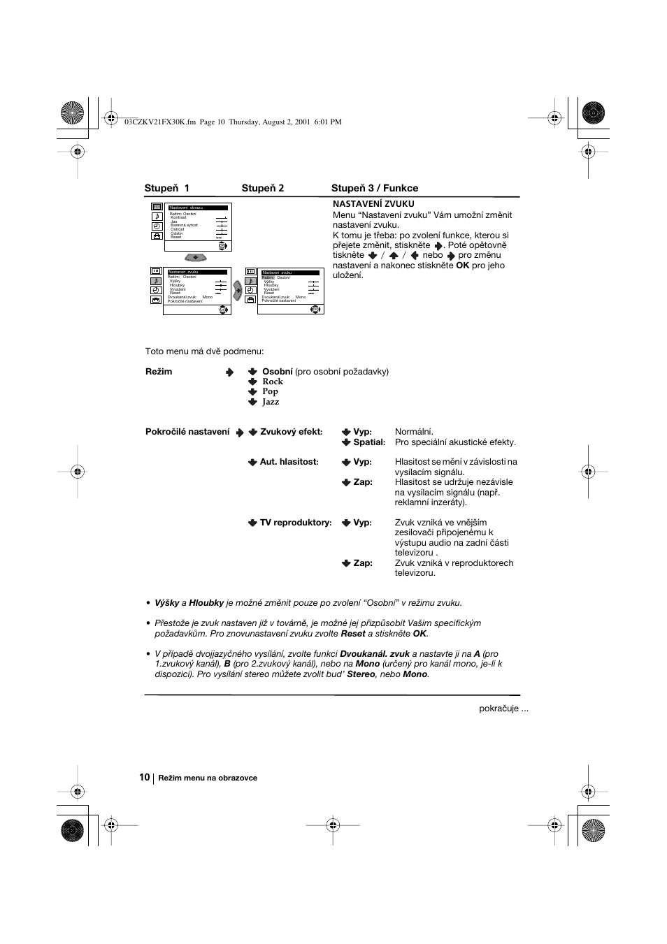 Sony KV-21FX30K User Manual | Page 47 / 135